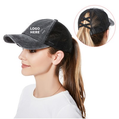 Ponytail Baseball Cap