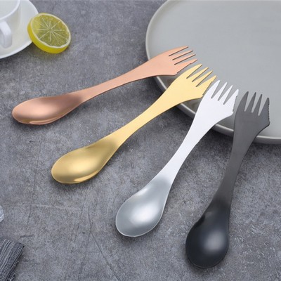 Multi-functional Stainless Steel 3-in-1 Sporks