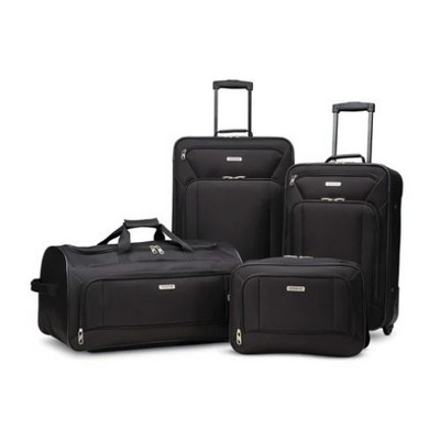 Samsonite® American Tourister® Black Fieldbrook Xlt 4 Piece Luggage Set