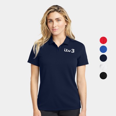 Nike Ladies Dry Essential Solid Polo w/ Screen Print 4.5 oz.