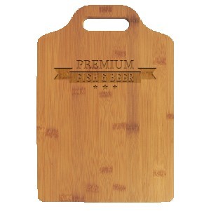 Bamboo Cutting Board w/Handle