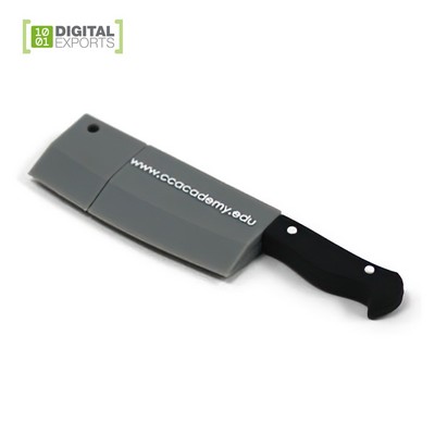 New Design Customized Kitchen Knife-shaped 3D USB Flash Drive Used for Promotional Gift Purposes