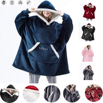 Oversized Wearable Blanket Hoodie