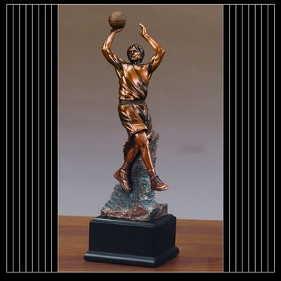 Basketball Player Trophy (4"x12")