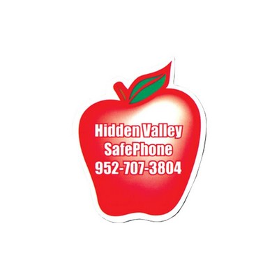 Apple Shape Vinyl Magnet - 20mil