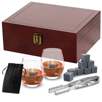 Premium Chill Rocks Whiskey Gift Set