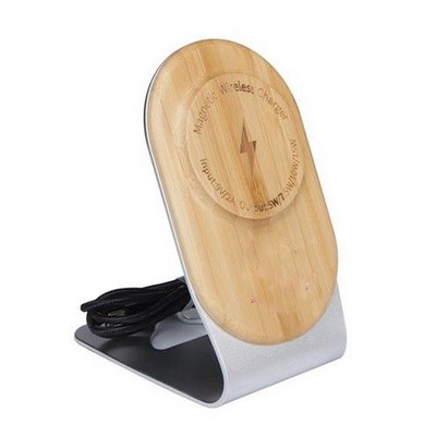 Wooden Wireless Fast Charger Stand