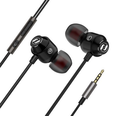 Wired Earbuds With Microphone In Ear Deep Bass Headphones