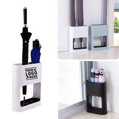 Small Umbrella Stand Rack Cane Holder with Drip Tray