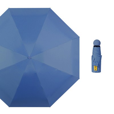 Mini Portable Folded Umbrella with Case