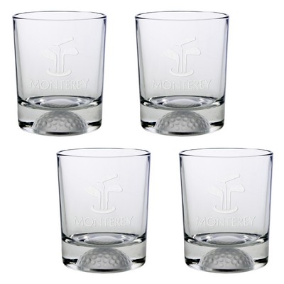 12 oz. Golf Ball Glass (Set of 4)