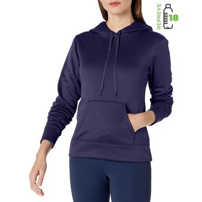 Women's rPET Fleece Hoodie W/ Pockets & Wrinkle Free