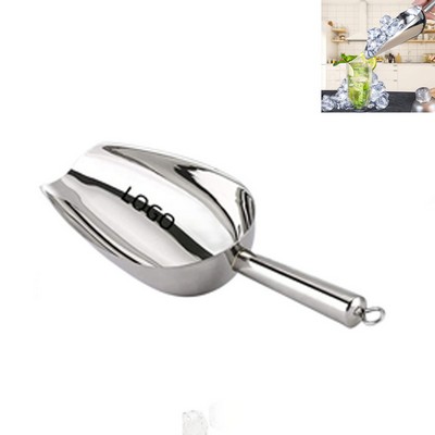 8oz Stainless Steel Ice Scoop