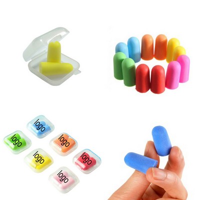 Soft Foam Earplug With Case