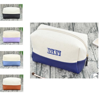 Canvas Toiletry Bag