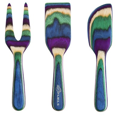 Baltique® Mumbai 3-Piece Cheese Tool Set