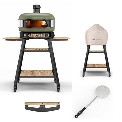 Gozney Dome Pizza Oven Propane + Wood Bundle - Green