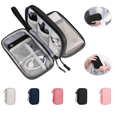 Double-Layer Travel Cable Organizer