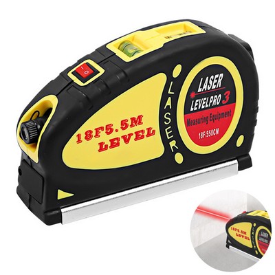 Digital Laser Level with Tape Measure, ABS Material