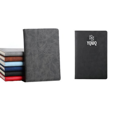 A5 Soft - Touch Leather Notebook