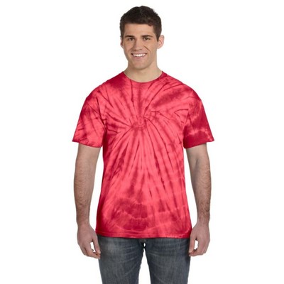 Tie-Dye Adult 5.4 Oz. 100% Cotton Spider T-Shirt