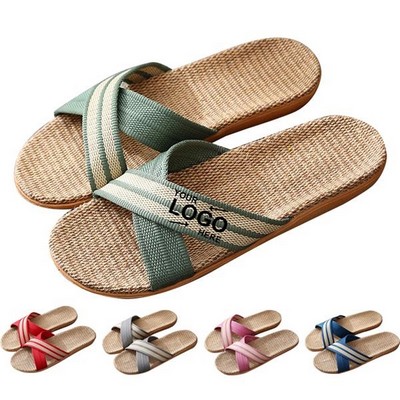 Linen Slippers