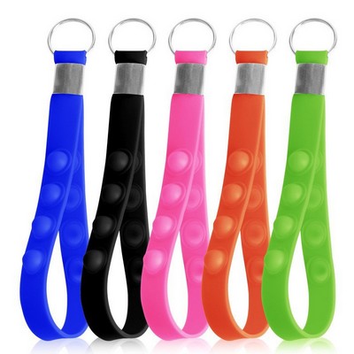 Push Pop Stress Reliever Keychain