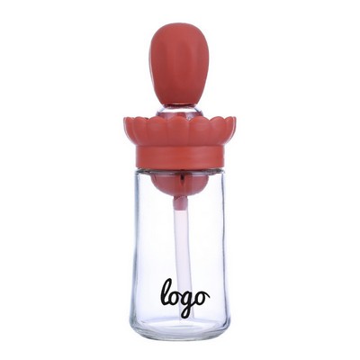 Oil Dispenser Bottle With Silicone Brush