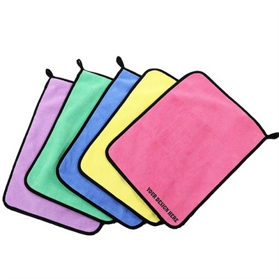 500 GSM Coral Fleece Microfiber Car Washing Towel