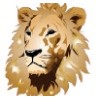 Lion Stock Temporary Tattoo