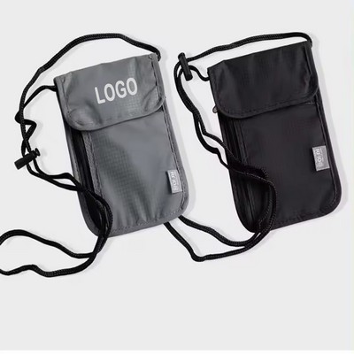 Travel Neck Wallet With Adjustable strap