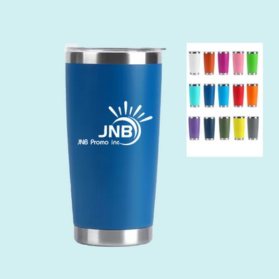 20 oz Double Wall Vacuum Insulated Tumbler with Lid