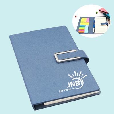 PU Sticky Notebook with Tool Pen