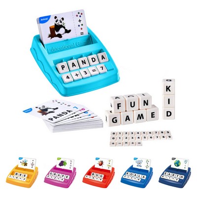 Matching Letter Game Preschool ABC Learning Toy