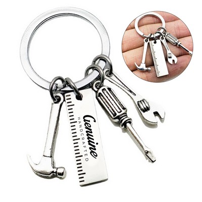 Functional Stainless Steel Keychain