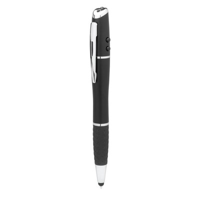 Aero Stylus Pens with LED Light and Laser Pointer