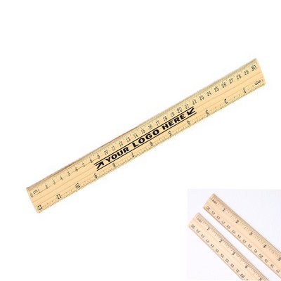 Wooden 8" Ruler