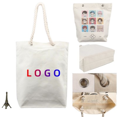 Rope Handle Tote Bag