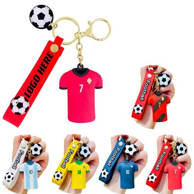 New Euro Football Keychain