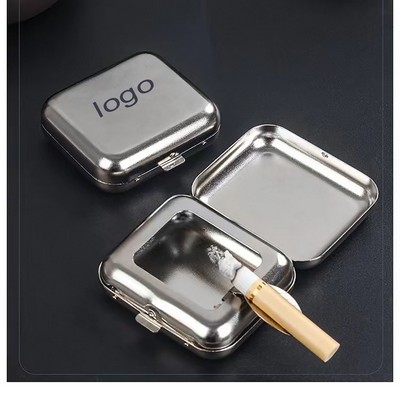 Portable Mini Ash Tray with Lids