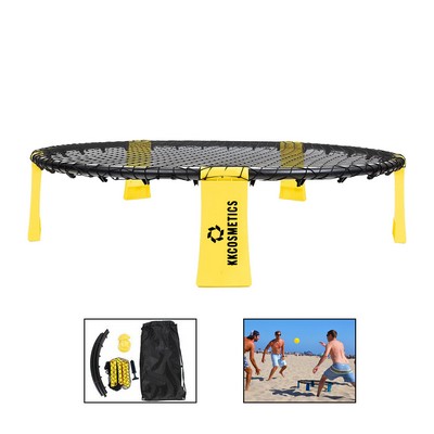 Portable Spikeball Game Set w/Storage Bag