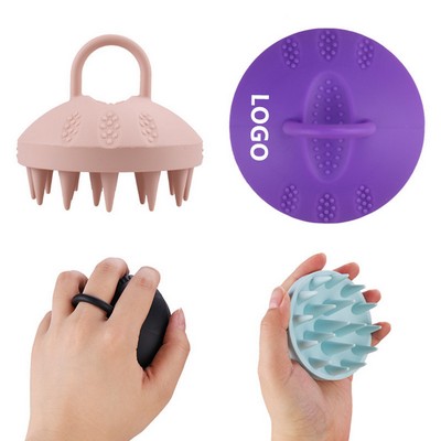 Silicone bath brush, massage comb