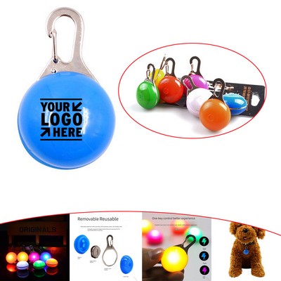 LED Luminous Pet Round Pendant