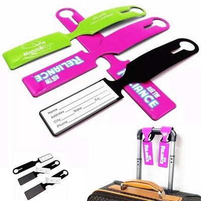 Pvc Luggage Travel Bag Tags