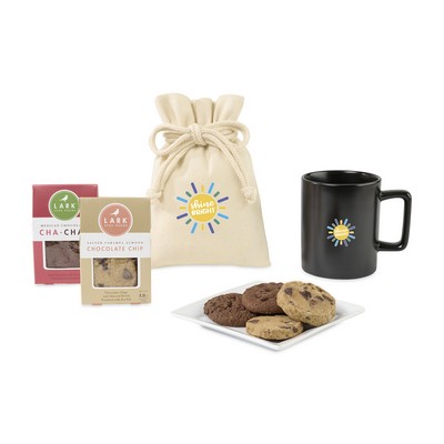 Lark Welcoming Cookie Treat Mug Stuffer - Matte Black