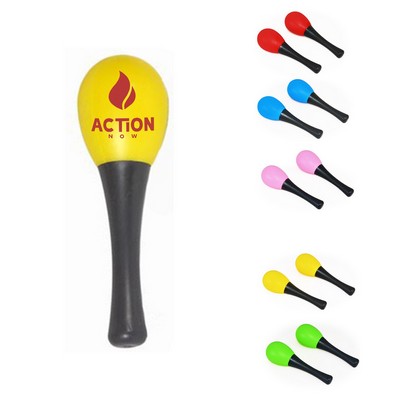 Plastic Egg Maracas Handle