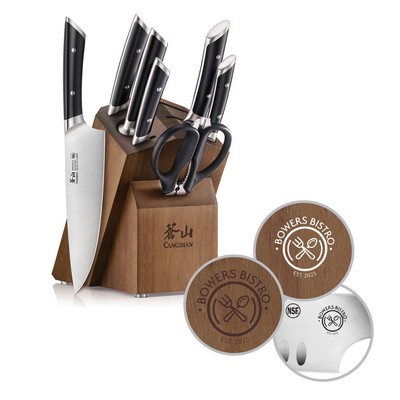 Cangshan 8-Piece Helena Series Knife Block Set