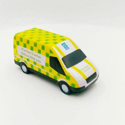 Foam Ambulance Shaped Stress Reliever