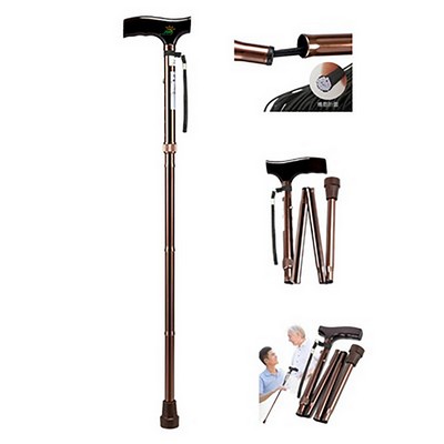 Foldable Telescopic Walking Stick/Crutch