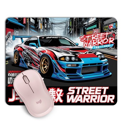 8.66'' x 7'' x 0.06'' Soft Thin Mouse Pad